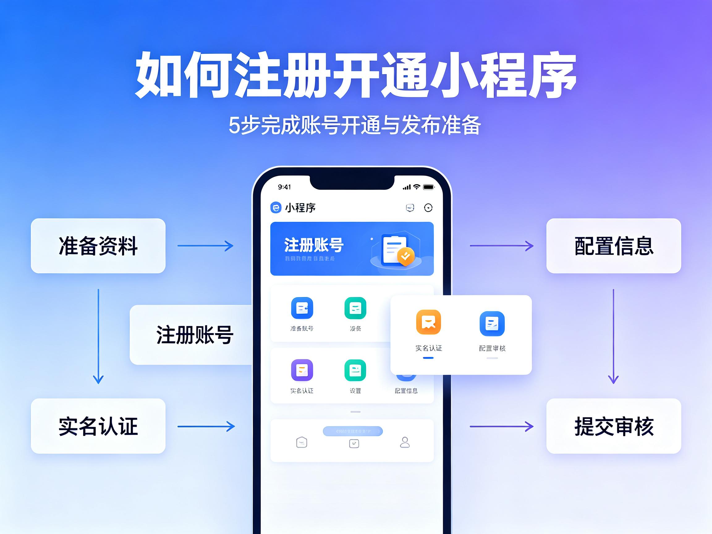 上海市|如何注册开通备案一个小程序